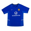 Original Fußballtrikot Manchester United 2002-03 Ausweichtrikot Retro Für Herren